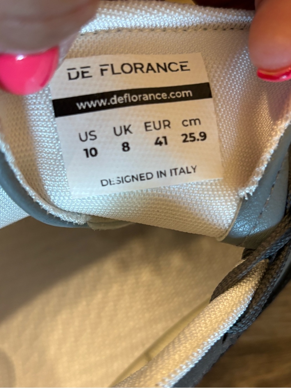 De Florence Vintage Sneakers I NWT I Size 10 - Picture 6 of 6